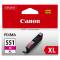 Serbatoio inchiostro - magenta - CLI-551XLM - 660 pagine - Canon - 6445B001 - 4960999904924 - DMwebShop