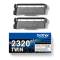 Multipack Toner Originale - nero - TN-2320 - Confezione 2 toner - Brother - TN2320TWIN - 4977766812740 - DMwebShop