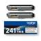 Multipack Toner Originali - nero - TN-241 - 2500 pagine cadauno - Confezione 2 cartucce - Brother - TN241BKTWIN - 4977766812795 - DMwebShop