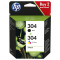 Multipack Cartucce Originale - HP 304 - Confezione 2 cartucce - Hp - 3JB05AE - 192545177016 - DMwebShop