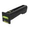 Toner - giallo - Return program - 8000 pagine - Lexmark - 72K20Y0 - 734646586276 - DMwebShop
