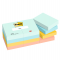 Blocco - 653-BEA - 38 x 51 mm - 100 fogli - colori Beachside - conf. 12 pezzi - Post-it - 7100290157 - 4064035065911 - DMwebShop