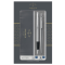 Gift Set DUO - Jotter stainless steel CT sfera + stilografica - punta media - Parker - 2093258 - 3026980932589 - DMwebShop