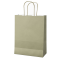 Shopper Twisted carta kraft - 26 x 11 x 34,5 cm - salvia - conf. 25 pezzi - Mainetti Bags - 091339 - 8029307091339 - DMwebShop