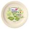 Piatto fondo monouso - rotondo - Ø 22 cm - Mater-Bi - avorio - Green - conf. 20 pezzi - Dopla - 40034 - 8005090020183 - DMwebShop