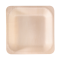 Piatto piano monouso - quadrato - 14,5 x 14,5 cm - legno - colore naturale - conf. 50 pezzi - Signor Bio - WPS001BIO50B - 8055715782491 - DMwebShop