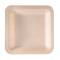 Piatto piano monouso - quadrato - 21,5 x 21,5 cm - legno - colore naturale - conf. 50 pezzi - Signor Bio - WPS002BIO50B - 8055715782507 - DMwebShop
