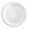 Piatto piano monouso - rotondo - Ø 18 cm - in canna da zucchero - conf. 50 pezzi - Signor Bio - BPC002BIO50F - 8055715784136 - DMwebShop