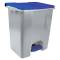 Contenitore mobile Ecoconti - a pedale - 60 lt - plastica riciclata - grigio-blu - Medial International - 912675 - 8056324539179 - DMwebShop