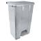 Contenitore mobile Ecoconti - a pedale - 80 lt - plastica riciclata - grigio - Medial International - 912872 - 8056324539308 - DMwebShop