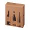 Scatola Wine Pack - 3 bottiglie - 30,5 x 10,8 x 36,8 cm - cartone doppia onda - avana - conf. 10 pezzi - Bong Packaging - 222103110 - 4250414105884 - DMwebShop