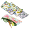 Bustina Nature Flowers Monocromo - 22 x 10 cm - tessuto - fantasie assortite - conf. 24 pezzi - Pigna - 023264900 - 8005235209145 - DMwebShop