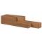 Scatola a tubo Square Box chiusura a nastro - 10,5 x 10,5 x 87 cm - avana - conf. 10 pezzi - Bong Packaging - 222115310 - 4250414113230 - DMwebShop