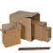 Scatola per imballo - onda doppia - 40 x 40 x 30 cm - cartone - avana - conf. 15 pezzi - No Brand - 98129OD - 8025133125422 - DMwebShop