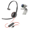 Webcam Studio P5+Cuffia BW 3210 - Poly - 2200-87120-025 - 17229175037 - DMwebShop