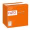 Tovagliolo - carta - 24 x 24 cm - 2 veli - arancio - conf. 100 pezzi - Fato - 82544003 - 8000664523343 - DMwebShop