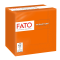 Tovagliolo - carta - 24 x 24 cm - 2 veli - arancio - conf. 100 pezzi - Fato - 82544003 - 8000664523343 - DMwebShop