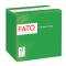 Tovagliolo - carta - 24 x 24 cm - 2 veli - verde smeraldo - conf. 100 pezzi - Fato - 82223003 - 8000664523084 - DMwebShop