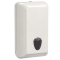 Dispenser per carta igienica interfogliata Woodplastic - piegati a V e Z - 300 x 132 x 170 mm - 550-450 fogli - bianco - Mar Plast - A853N1WD - 8020090107641 - DMwebShop