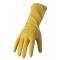 Coppia di guanti in lattice felpato R90 - tg S - giallo - Reflexx - R90/S - 8032891631522 - DMwebShop