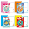 Biglietto Buon Compleanno - con ruota numerata tema bambini - 4 soggetti assortiti - conf. 12 pezzi - Kartos - 07560402 - 8009162373658 - DMwebShop