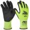 Guanti di protezione FLEX - con polsino marrone - taglia 09 - verde fluo-nero - U-power - UG00005-09 - 8033546515884 - DMwebShop