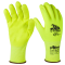 Guanti di protezione ICON - con polsino marrone - taglia 09 - giallo fluo - U-power - UG00002-09 - 8033546515730 - DMwebShop