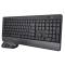 Set tastiera wireless e mouse wireless ultrasilenzioso Trezo - 28080