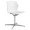 Seduta Home-Office No Frill NFG - senza braccioli - bianco - Unisit - NFG/SB - DMwebShop