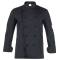 Giacca da cuoco Adriano - a manica lunga - taglia L - nero - Giblor's - Q8G00184-U32-L - 8056149337714 - DMwebShop