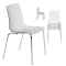 Sedia Aeterna - 48 x 53 x 82 cm - policarbonato - trasparente - conf. 4 pezzi - Grandsoleil - S3348TR - S3348TR - DMwebShop