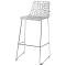 Sgabello Spider Fix - 44 x 53 x 96 cm - policarbonato - trasparente - Grandsoleil - S2801TR - 23PR000350 - DMwebShop