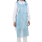 Grembiulino detectabile - in rotolo - taglia unica - PE - blu - conf. 100 pezzi - No Brand - 1660 - DMwebShop