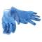 Guanti detectabili - senza polvere - taglia M - vinile - blu - conf. 100 pezzi - No Brand - 1661-M - 1661/M - DMwebShop