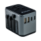 Adattatore da viaggio UTA-03 PD30W - QC - 2xUSB - 2xType-C - Verbatim - 49545 - 23942495451 - DMwebShop