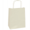 Shopper in carta maniglie cordino - 45 x 15 x 50 cm - avorio - conf. 25 sacchetti - Mainetti Bags - 047640 - DMwebShop