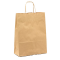 Shopper in carta maniglie cordino - 22 x 10 x 29 cm - avana - conf. 25 sacchetti - Mainetti Bags - 067044 - 8029307067044 - DMwebShop