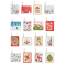 Segnapacco natale - con cordoncino - fantasie assortite - conf. 200 pezzi - Rex Sadoch - 20554 - 8004999205547 - DMwebShop