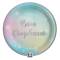 Piatto Soft Rainbow - Buon Compleanno - Ø 24 cm - carta - conf. 8 pezzi - Big Party - 74291 - 8020834742916 - DMwebShop