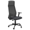Poltrona semidirezionale Light LLNPRO - con braccioli regolabili - nero - Unisit - LLNPRO/BRL/HN - DMwebShop