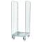 Roll container - 2 sponde laterali - con cinghia - 70 x 80 x 179 cm - Tecnotelai - C400 - 806258980282 - DMwebShop