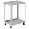 Carrello da lavoro - 2 vasche da 60 x 45 cm - 71 x 45 x 78 cm - grigio - Tecnotelai - C542 - 806258980312 - DMwebShop