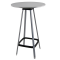 Tavolo bar alto Tapas TAPTA - rotondo - grigio - Unisit - TAVTAPGR/TGR - DMwebShop