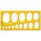 Maschera ellissi - 8/75 mm - Arda - 7135 - 8003438071354 - DMwebShop