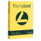 Carta Rismaluce - A4 - 200 gr - giallo sole 53 - conf. 125 fogli - Favini A67B104