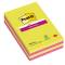 Blocco foglietti - Super Sticky - rettangolari a righe 45 fogli - 5845-4SSUC - 127 x 203 mm - colori Ultra - conf. 4 pezzi - Post-it - 7100235841 - 51135813300 - DMwebShop