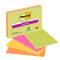 Blocco foglietti Super Sticky Meeting Notes - rosa e verde neon - 152 x 101 mm - 45 fogli - conf. 4 pezzi - Post-it - 7100235019 - 51131849686 - DMwebShop