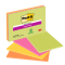 Blocco foglietti Super Sticky Meeting Notes - rosa e verde neon - 152 x 101 mm - 45 fogli - conf. 4 pezzi - Post-it - 7100235019 - 51131849686 - DMwebShop