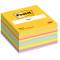 Blocco foglietti Cubo - 76 x 76 mm - giallo sole, verde lime, rosa power, verde acido, blu paradiso, acqua - 450 fogli - Post-it 7100172383 - 4046719274116 - DMwebShop