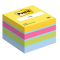 Blocco foglietti Minicubo - 51 x 51 mm - giallo sole, acqua, rosa power, verde acido, blu jeans - 400 fogli - Post-it 7100172396